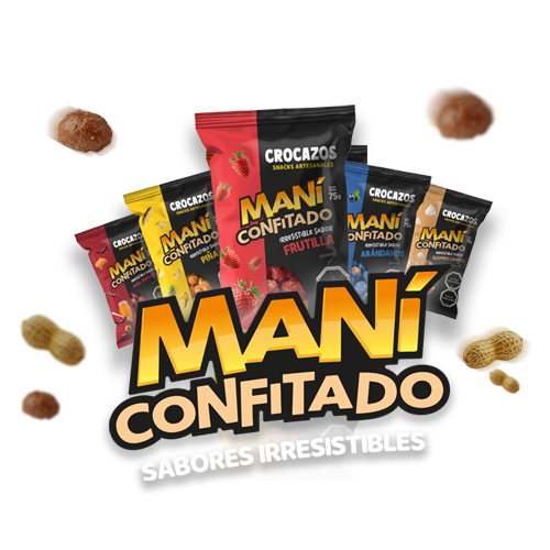 Maní Confitado y Logo